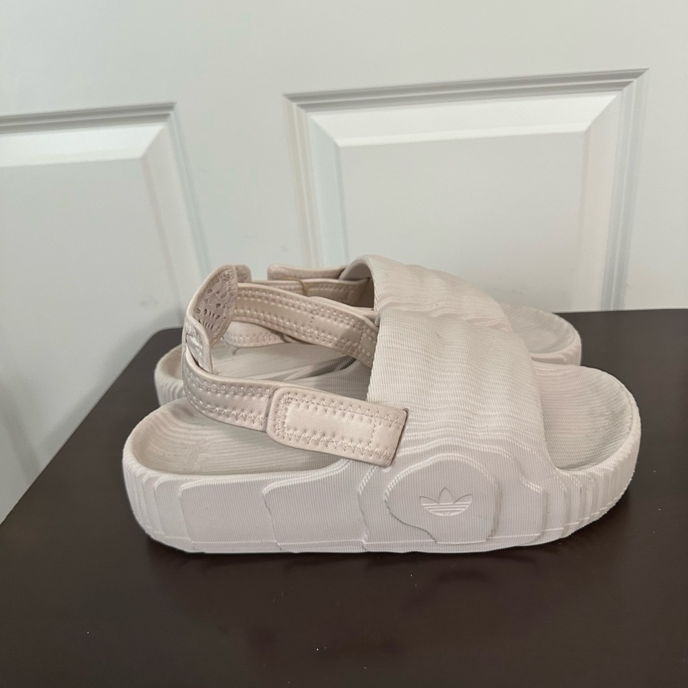 Adidas Adilette 22 XLG Slides Size 10 Shade Putty Mauve - Picture 2 of 10